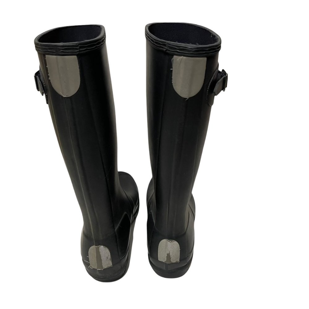 Hunter Boy and Girl Black Waterproof Boots - Picture 4 of 8
